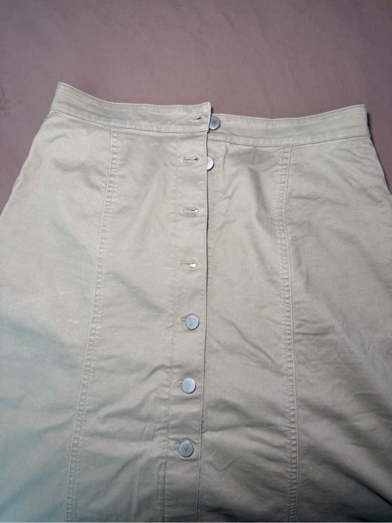 Uniqlo Dresses & Skirts - Uniqlo Chino Front-Button Long Skirt